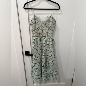 Light Blue Midi Dress